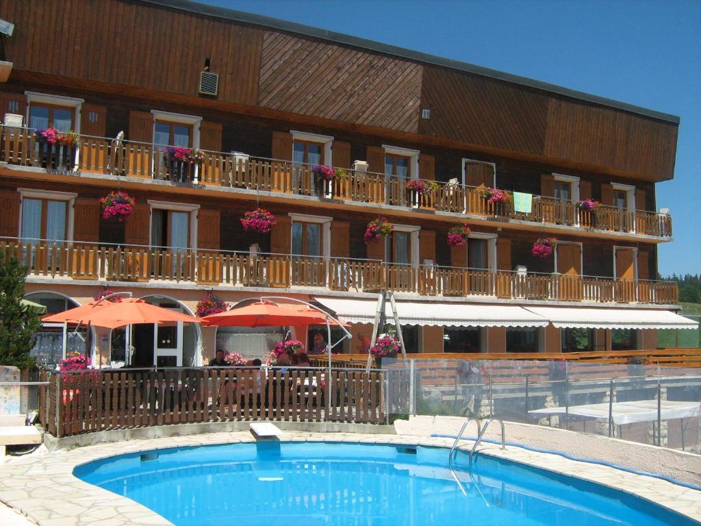 Hotel Notre Dame Des Neiges La Féclaz Exterior foto